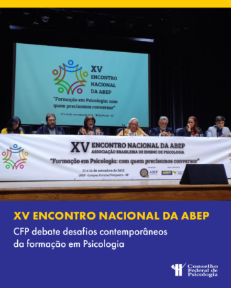 CFP participa de XV Encontro Nacional da Associação Brasileira de Ensino de Psicologia