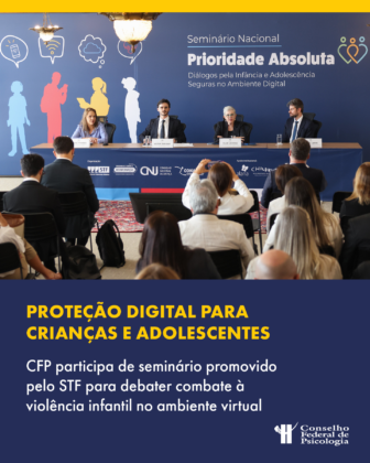 CFP participa de seminário sobre proteção digital para crianças e adolescentes