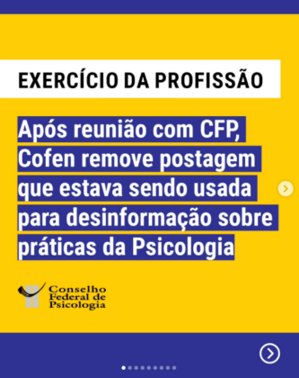 Após reunião com CFP, Cofen remove postagem sobre ABA