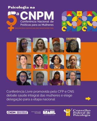Psicologia na 5ª Conferência Nacional de Políticas para as Mulheres