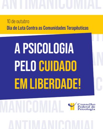 CFP na mobilização pelo fim das comunidade terapêuticas