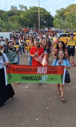 CFP no Acampamento Terra Livre