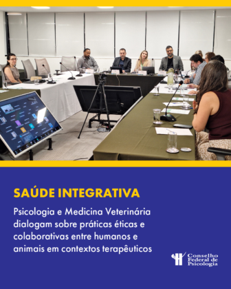 Em colóquio inédito, CFP e CFMV dialogam sobre vínculos entre humanos e animais no cuidado em saúde mental