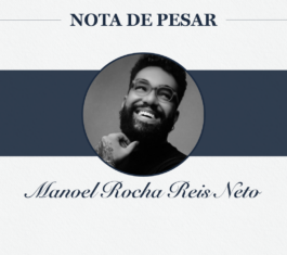 Nota de pesar - Manoel Rocha Reis Neto