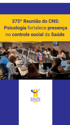 Psicologia fortalece diálogos sobre políticas públicas no campo da Saúde