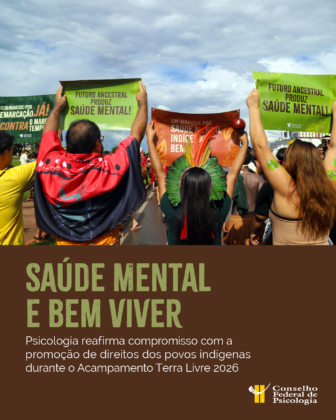 Psicologia reafirma compromisso com o bem viver dos povos indígenas durante o Acampamento Terra Livre 2026