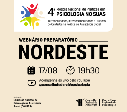 CFP realiza diálogo preparatório para mobilização da categoria com foco na etapa Nordeste da 4ª Mostra SUAS