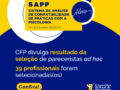 Resultado seleção SAPP